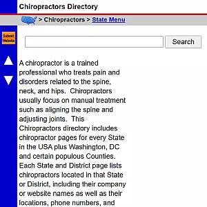 Chiropractor Directory