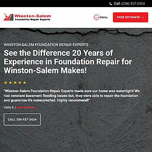Winston-Salem Foundation Repair Experts