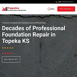 Topeka Foundation Repair & Waterproofing