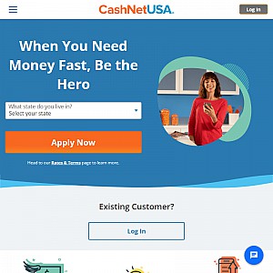 Payday Loan, Cash Advances @ CashNetUSA.com