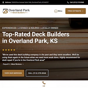 Overland Park Patio Construction